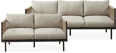 Oblic Loungesofa