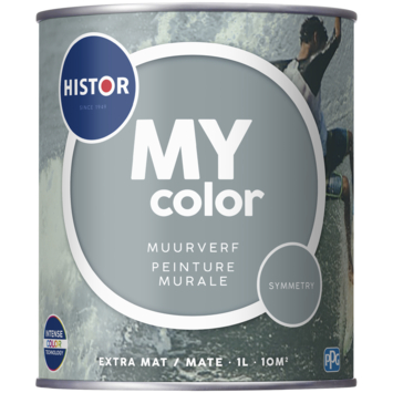 Histor My Color muurverf extra mat symmetry 1 liter