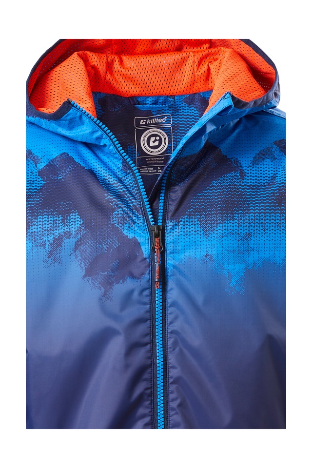 Killtec Outdoorjacke »Lyse BYS JCKT B« Leichte, wasserdichte Kinderjacke, klein verpackbar, cooles Muster