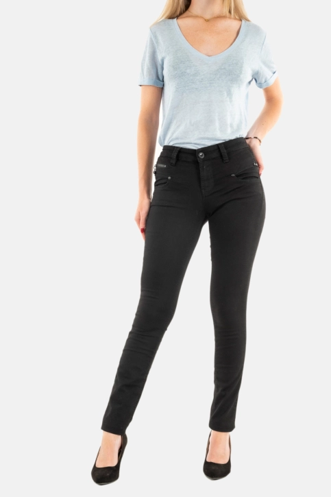 Jeans freeman t. porter alexa high waist 205 12 black