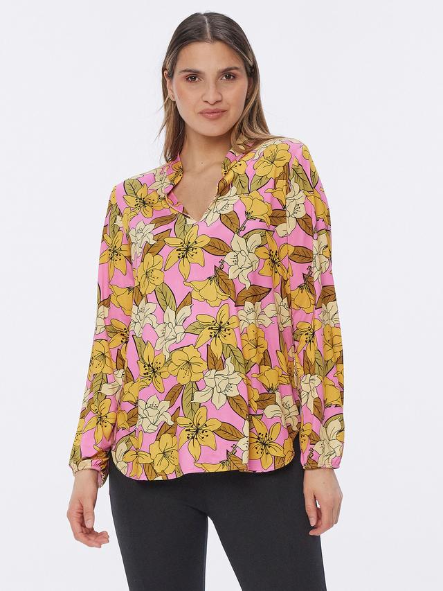 Blusenshirt Blütentraum