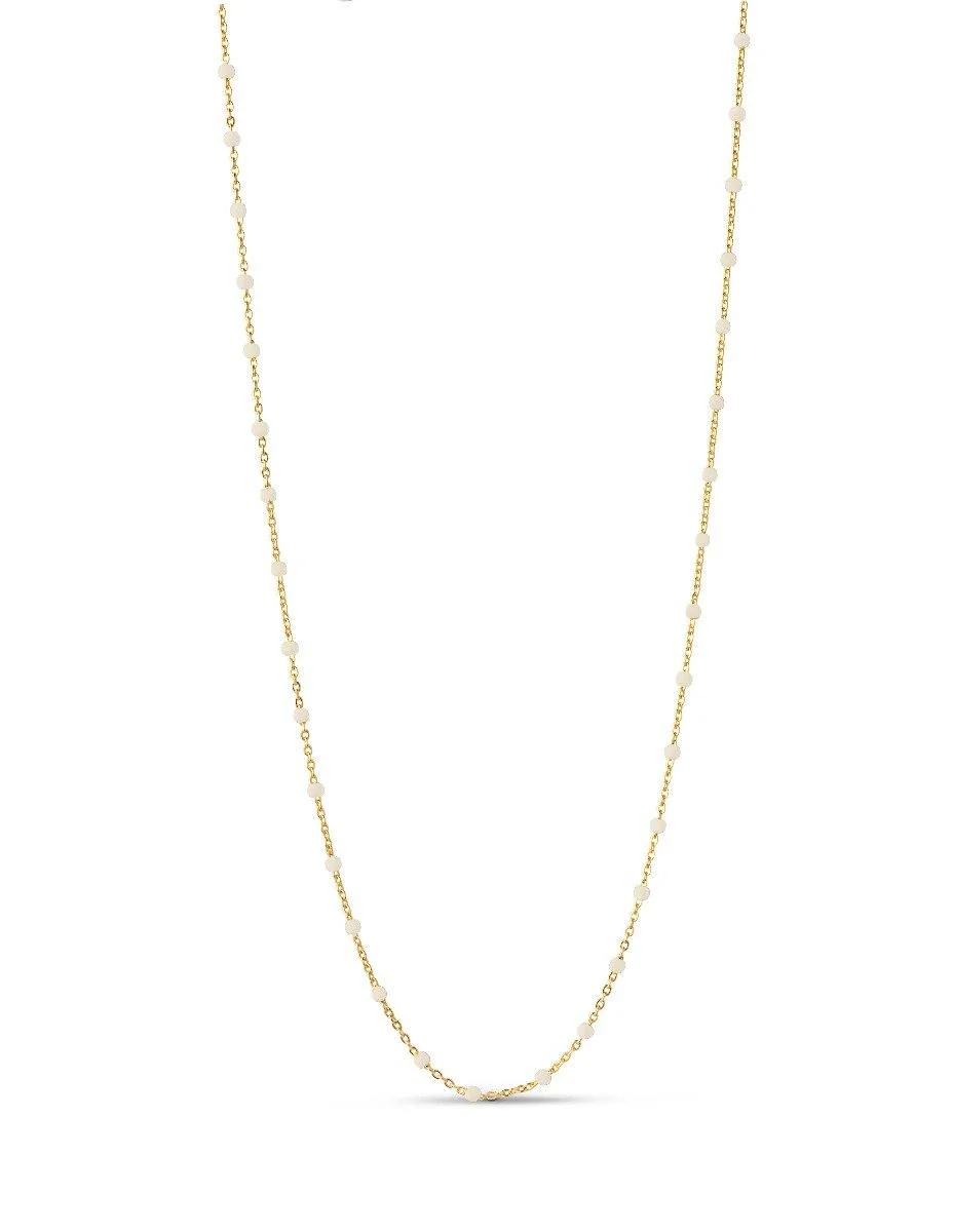 ENAMEL Copenhagen  Lola Daisy halskæde - Forgyldt
