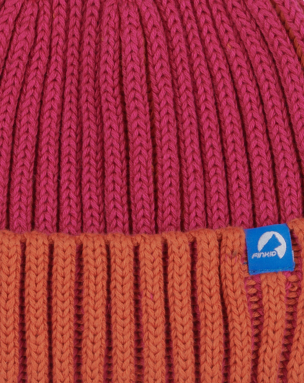 Strick-Beanie PIPPALOT in raspberry/fox