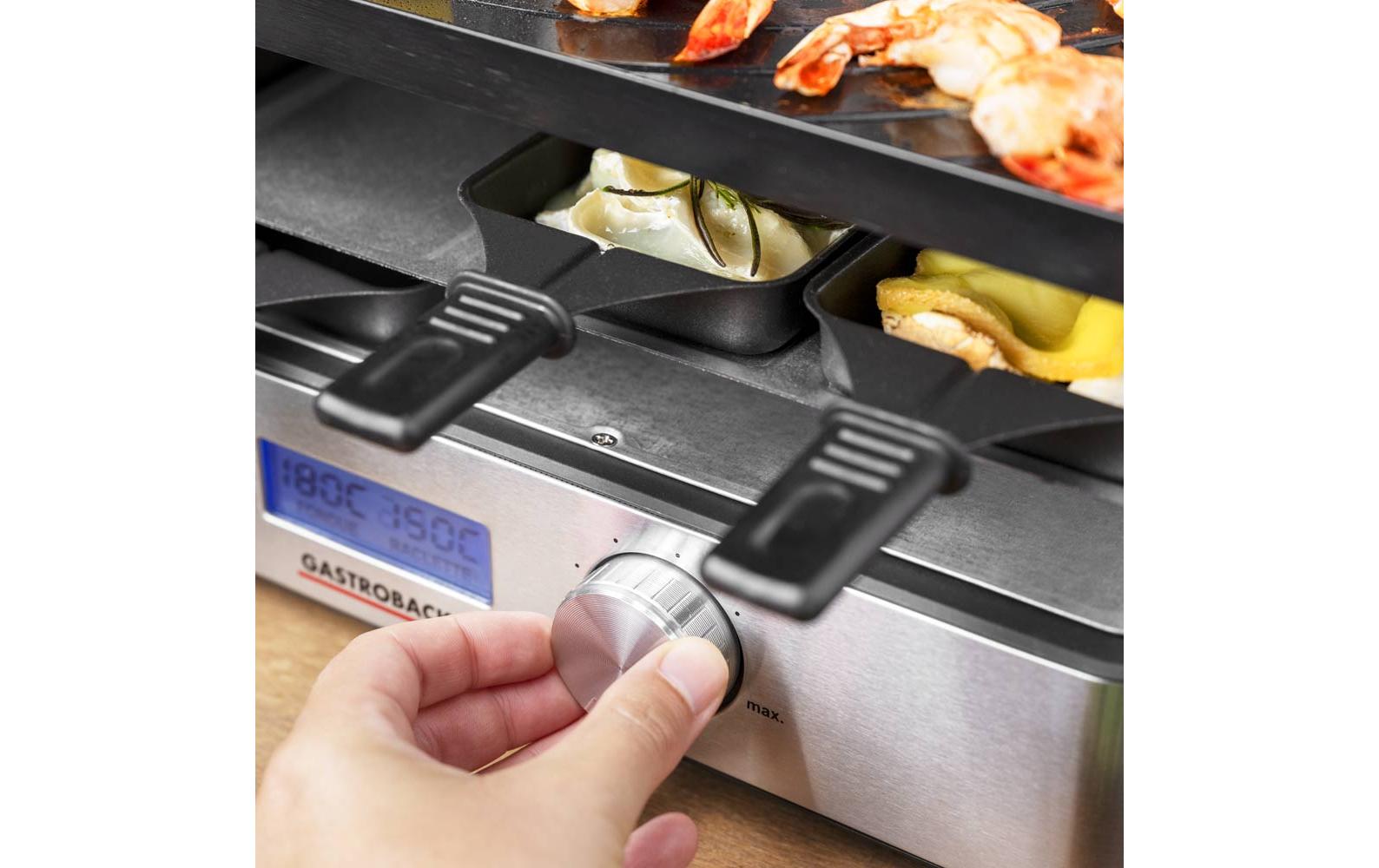 Raclette-Fondue Advanced Plus<br>Raclette und Fondue für 1 bis 9 Personen