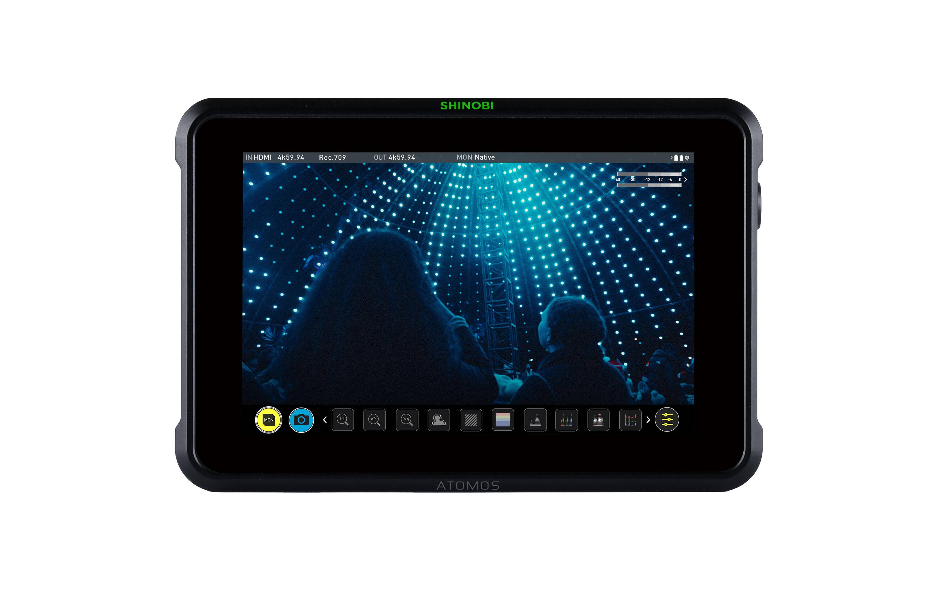 Monitor Shinobi 7<br>Grosser, heller, schöner 7