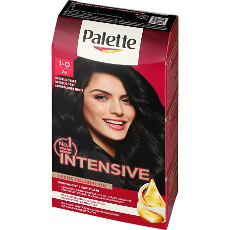 Permanent hårfarve 1-0 26 Naturlig sort