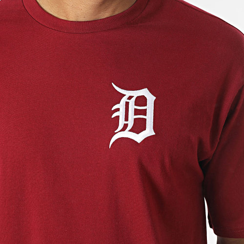 Tee Shirt League Essentials Detroit Tigers 60416424 Bordeaux