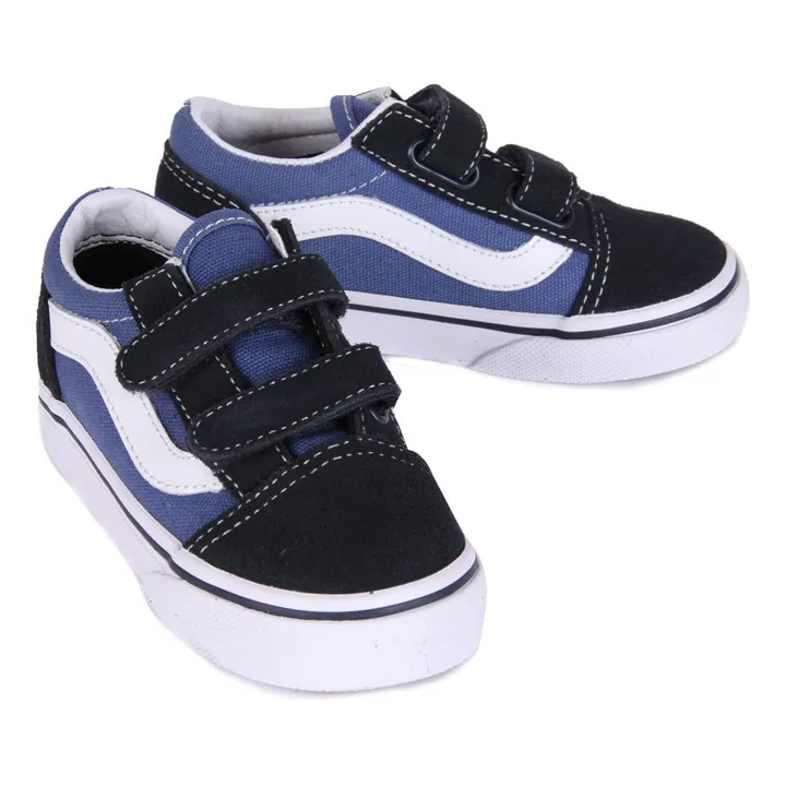 Vans Baskets Scratchs Old Skool  | Bleu marine
