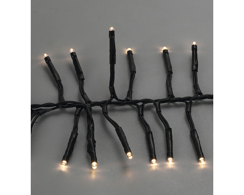 LED cluster lichtketting Lafiora 30 m + 10 m aansluitdraad 3000 LED's warmwitte lichtkleur incl. timer en dimmer