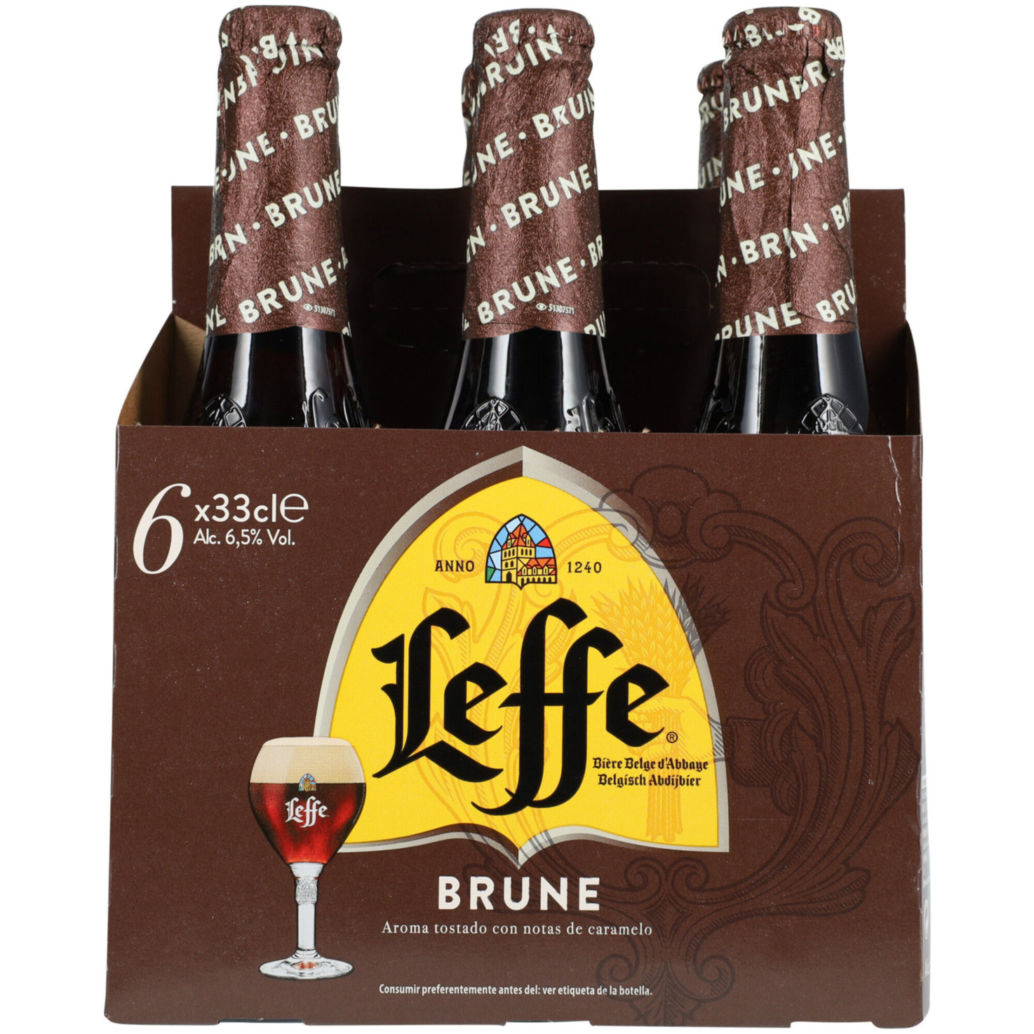 Leffe Brune 6x33cl -198cl