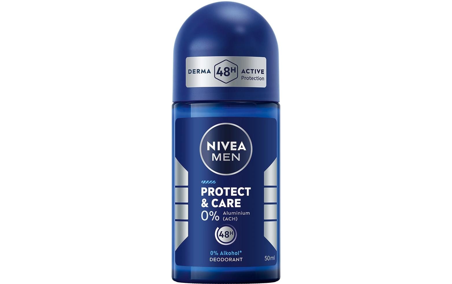 Deo Roll-on Protect & Care Male 50 mlAluminium- und alkoholfreier Roll-On für 48 Stunden Deodorantschutz