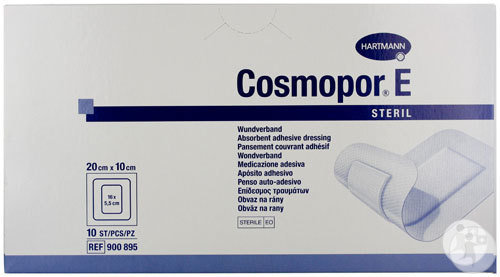 Hartmann Cosmopor E Pansements Stériles Adhésifs 20x10cm Pièces 10 (9008950)