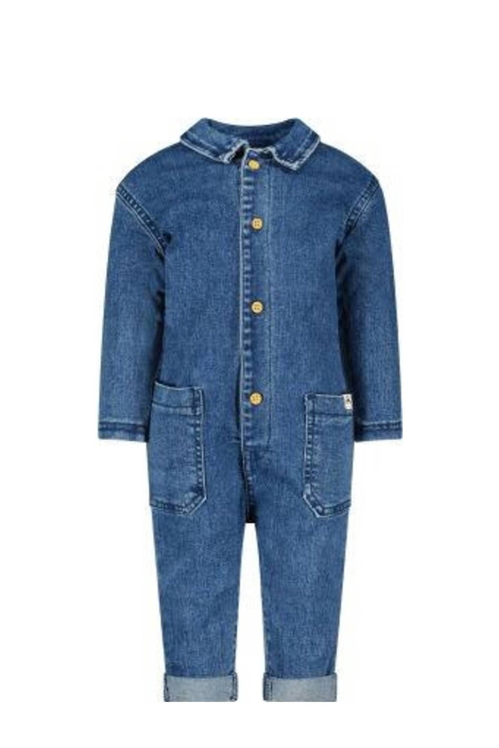 The New Chapter regular fit tuinbroek fresh denim