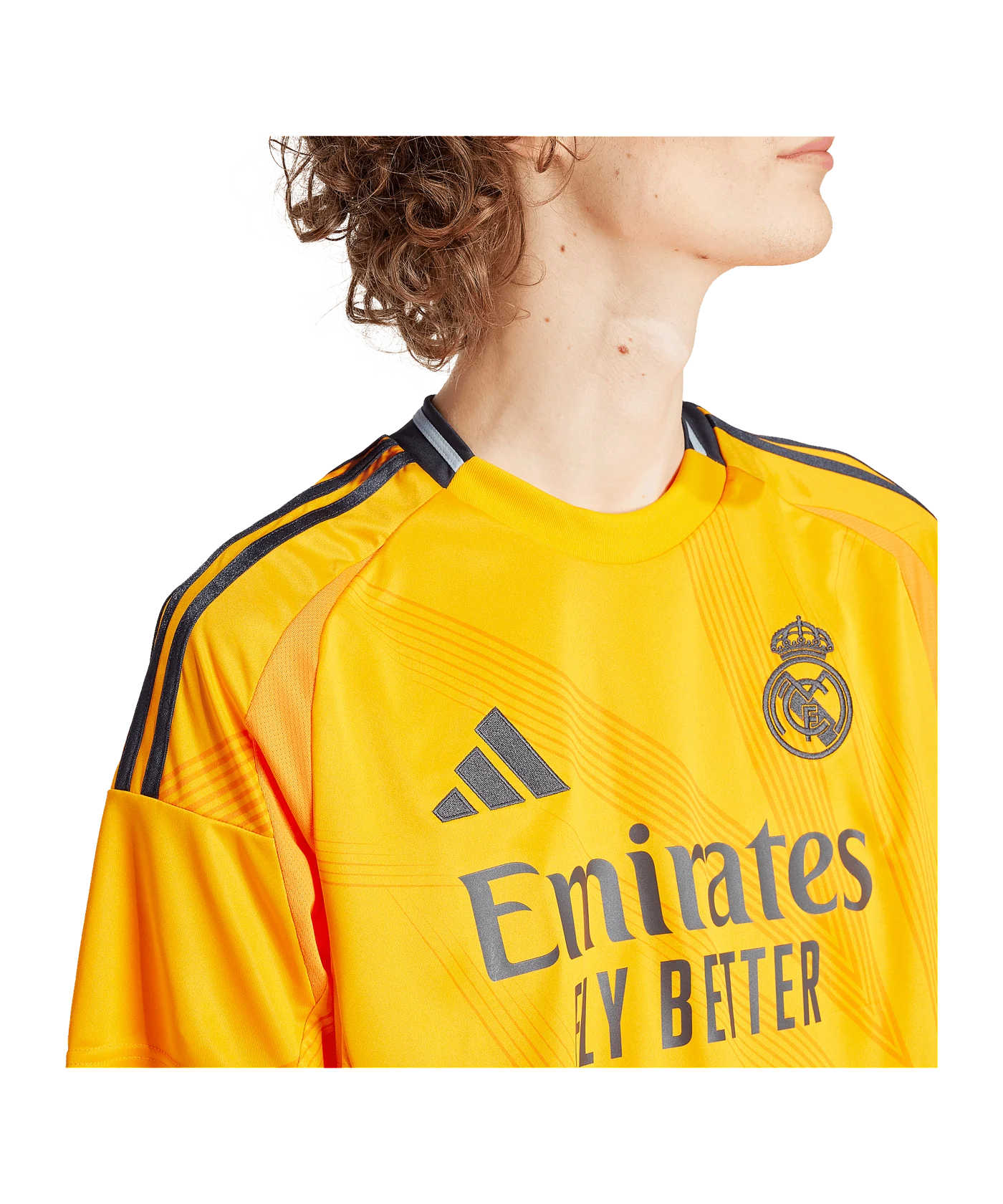 adidas Real Madrid Trikot Away 2024/2025 Orange