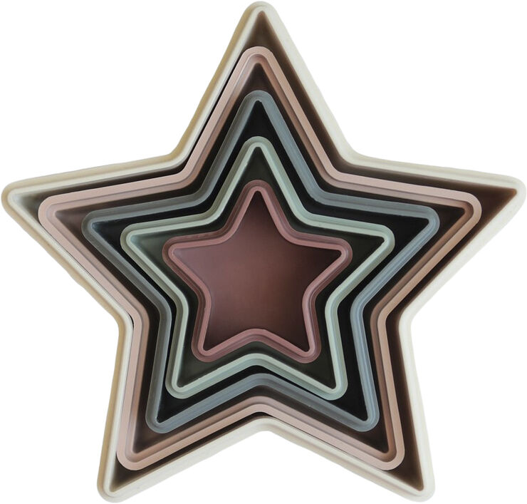Mushie Mushie aktivitetslegetøj - Nesting Star Original