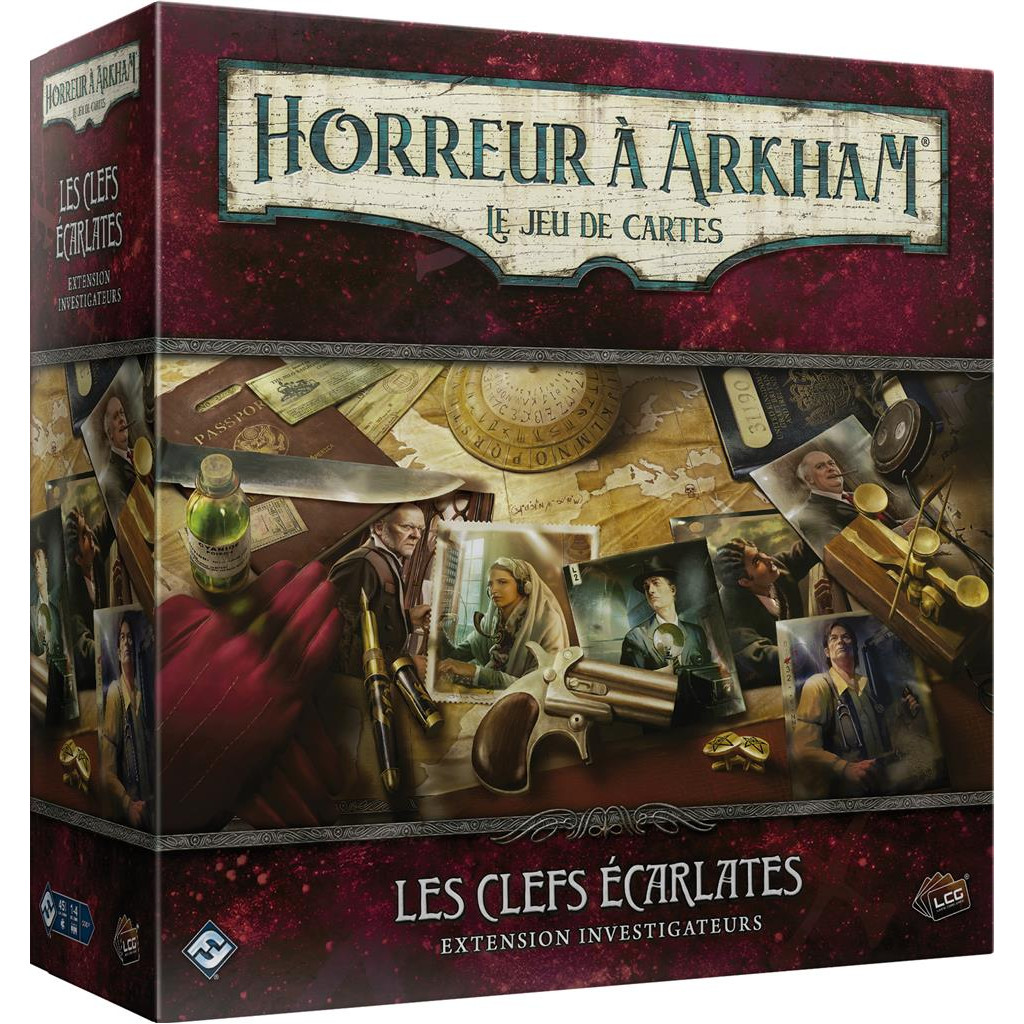 Horreur à Arkham : Le Jeu de Cartes - Les Clefs Écarlates - (Investigateurs)