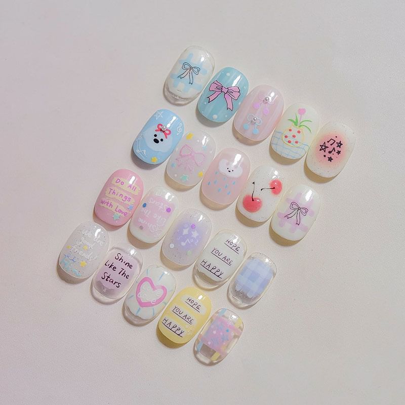 swarliss - Cartoon Nail Art Stickers