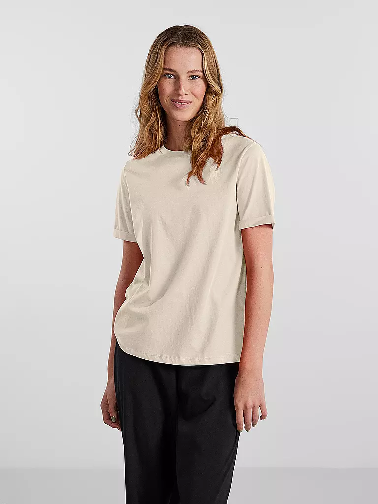 PIECES T-Shirt PCRIA creme