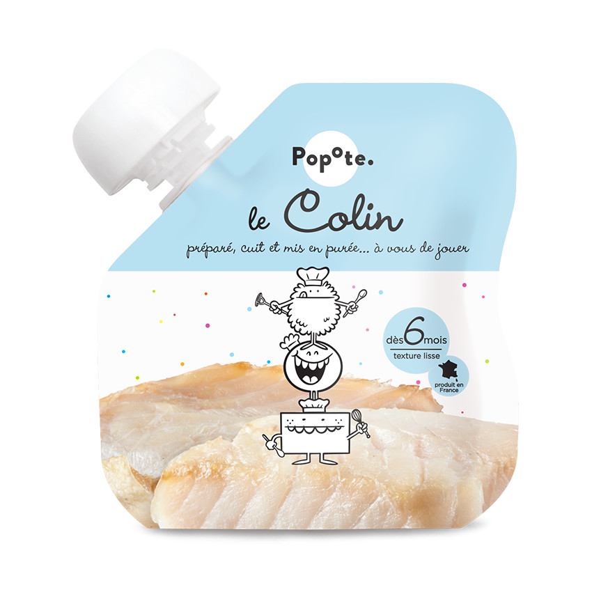 Gourde au colin d'Alaska sauvage - 60g
