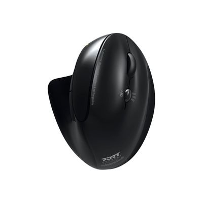 PORT DESIGNS - Souris sans fil ergonomique pour droitier - noir