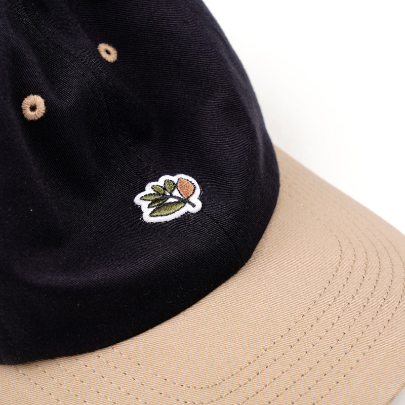 CASQUETTE DE PAPA BICOLORE - NOIRE