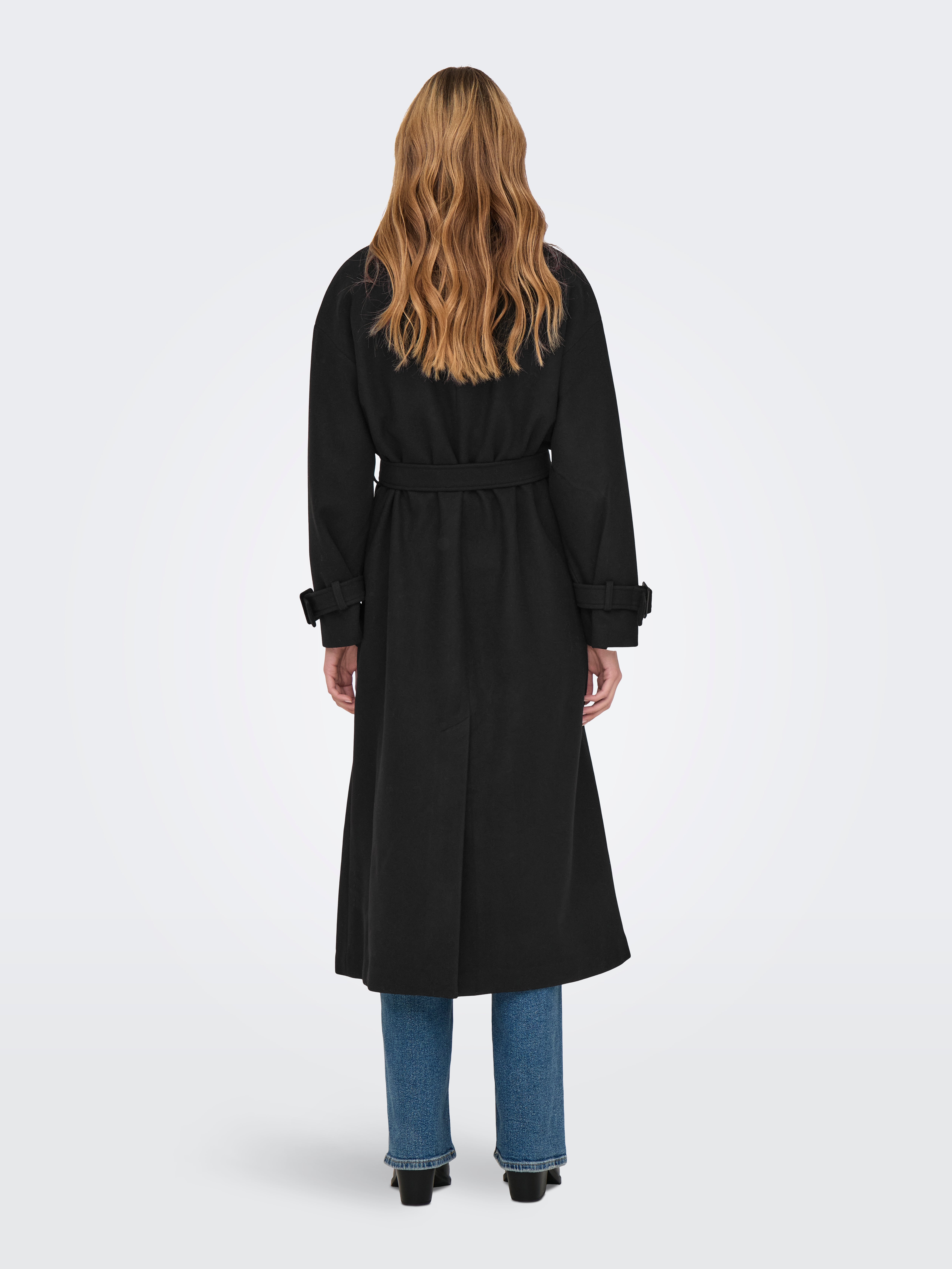 ONLNANCY Trenchcoat Black