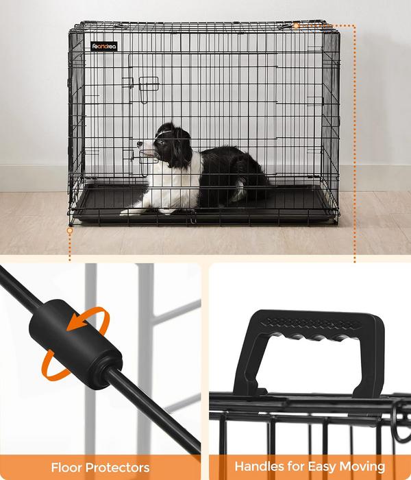 Feandrea Hundekäfig XXL mit 2 Türen