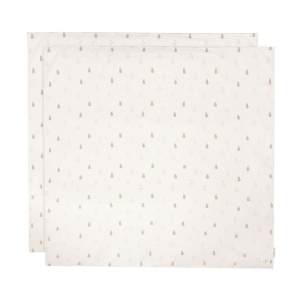 Jollein Miffy Hydrofiel Doek - 2 Stuks - Nougat