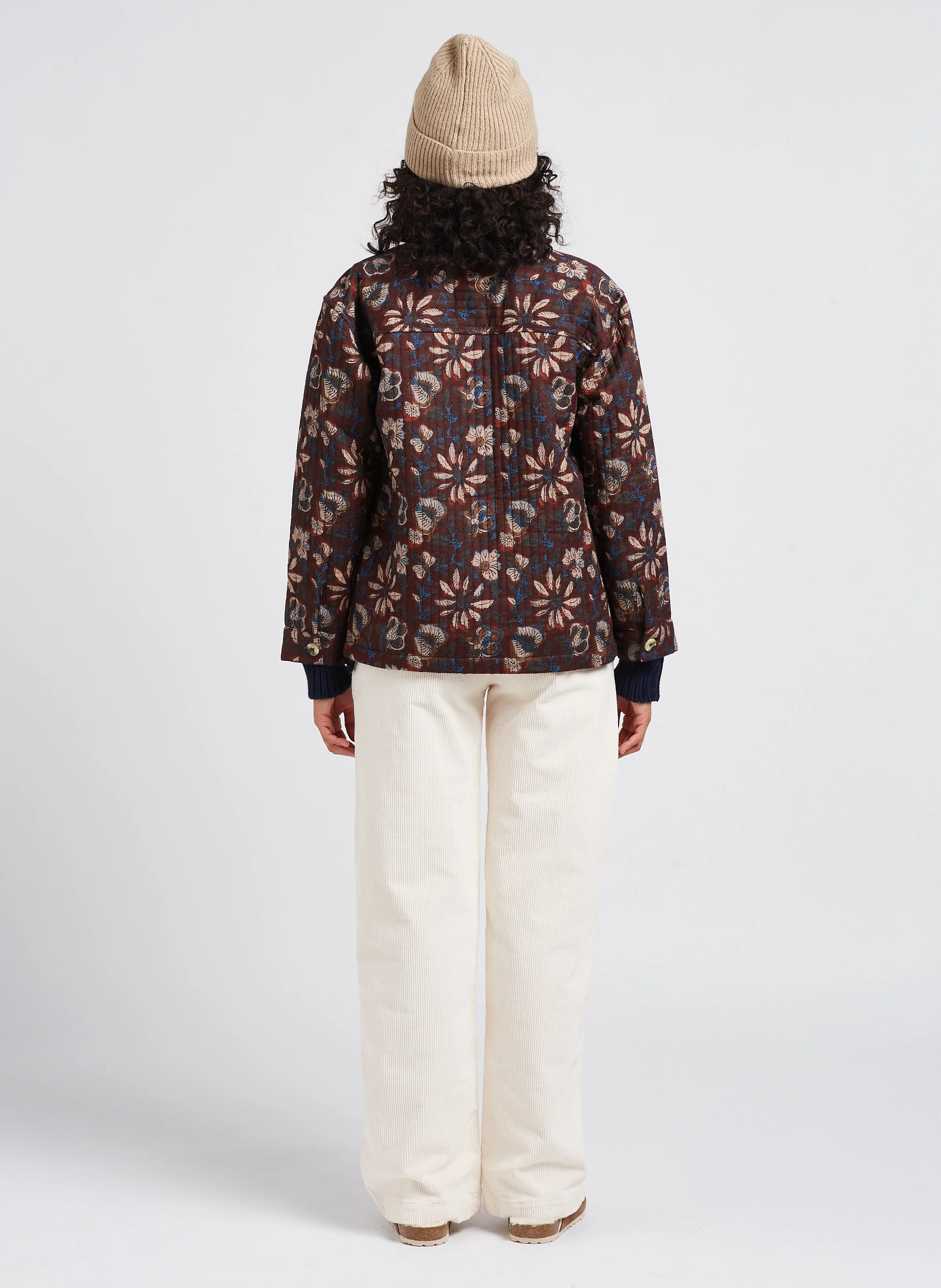 HAMPTONS - Pull col rond en maille ajourée | Bleu