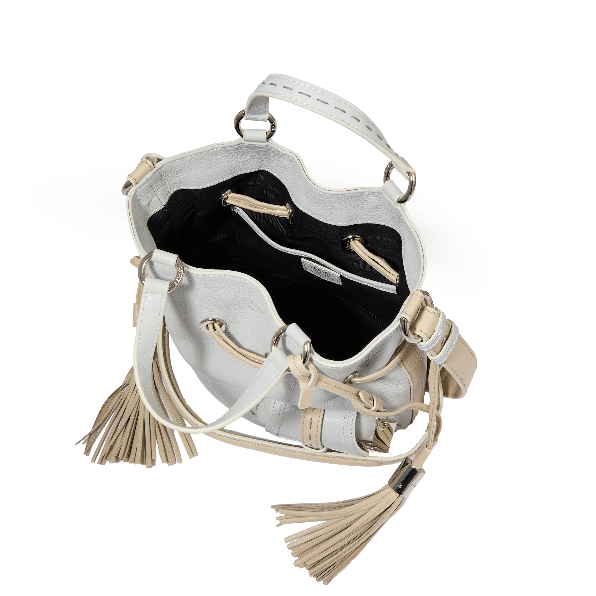 S bucket bag Premier Flirt de Lancel-Multico Glace