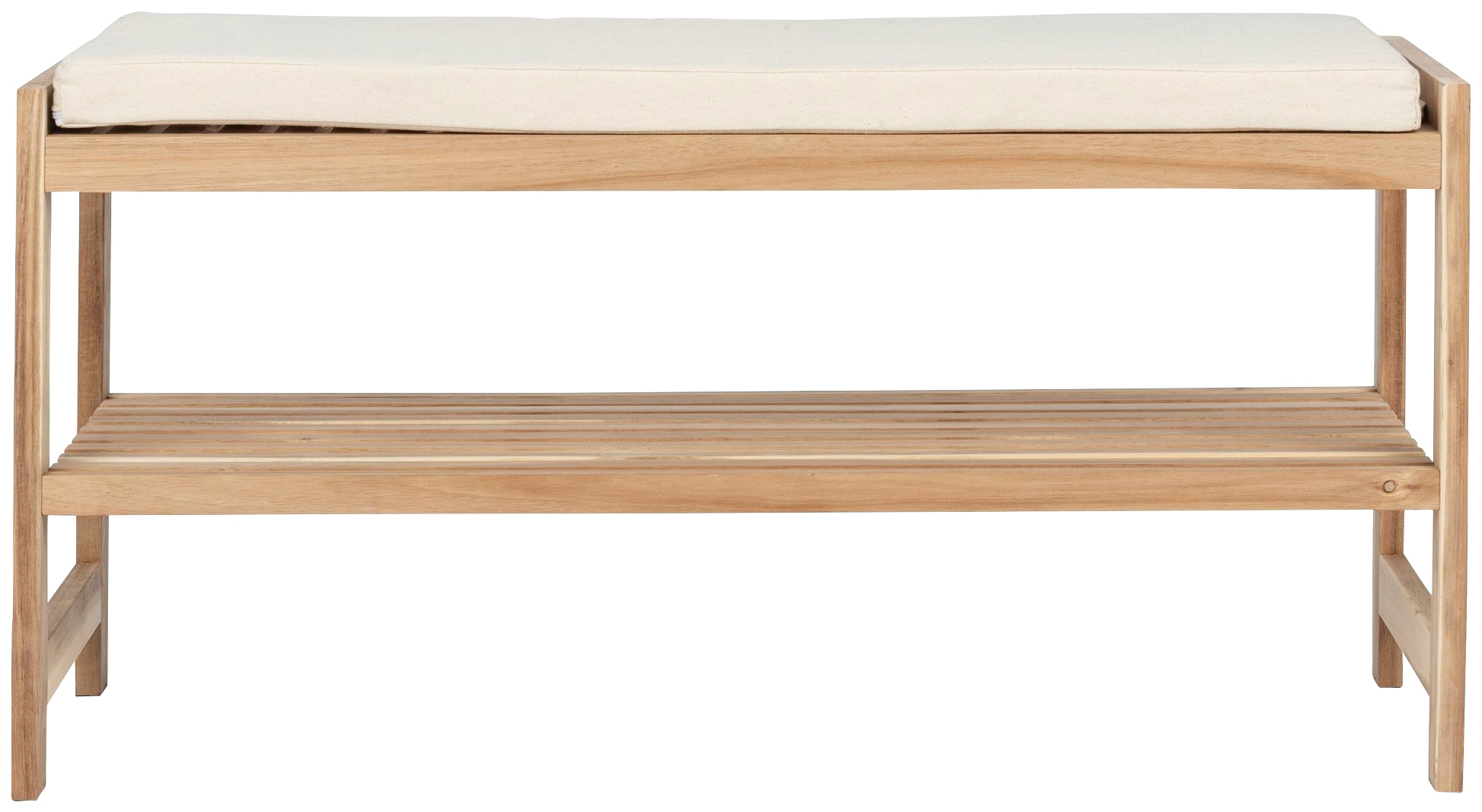 WENKO Schuhbank »Acina« BxTxH: 90x34x45 cm, aus Akazienholz