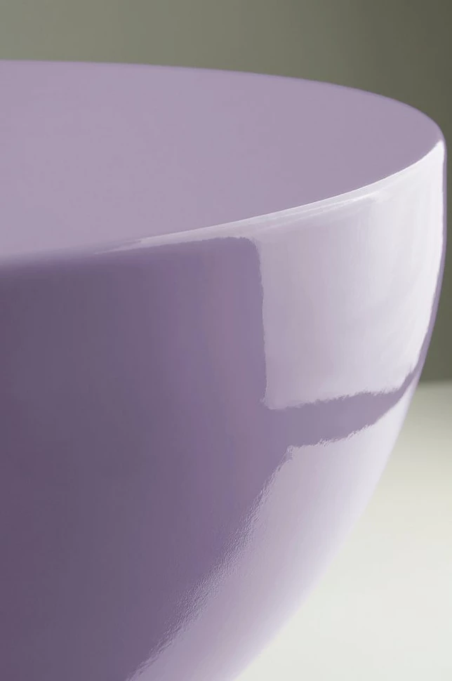 BALIS GLOSSY rundt sidebord