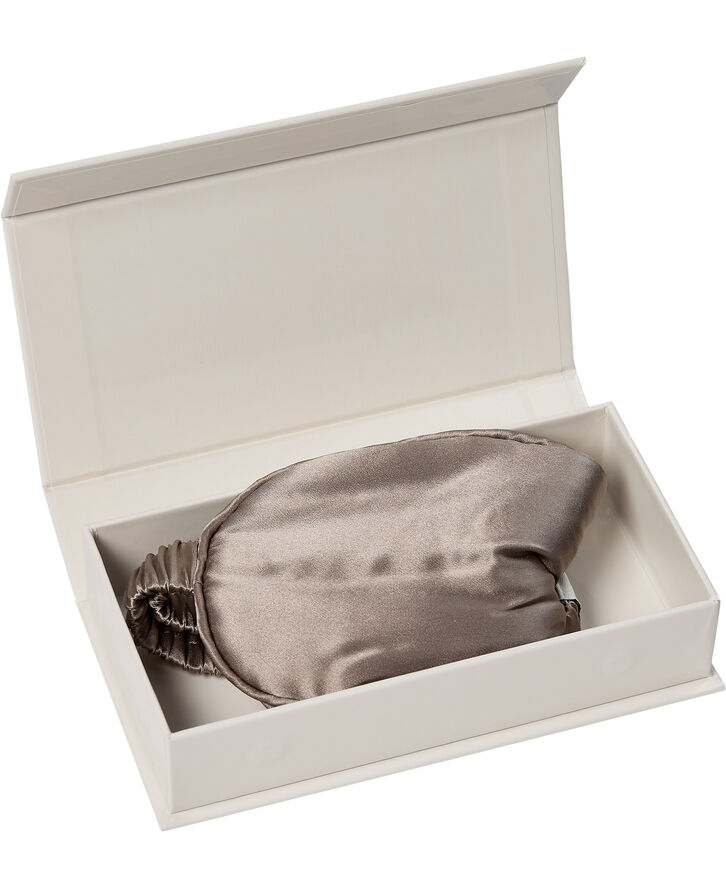 Magasin du Nord Collection Eye mask silke dark beige