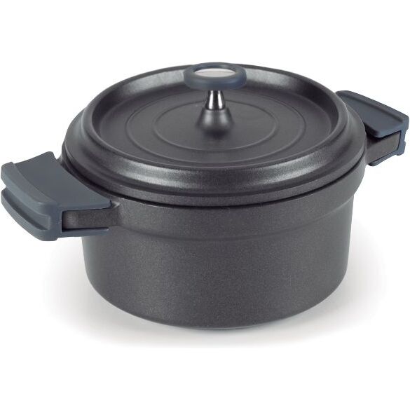 Cocotte ronde 24 cm Noire - Fundicion