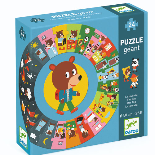 Djeco puzzel de dag - 24st