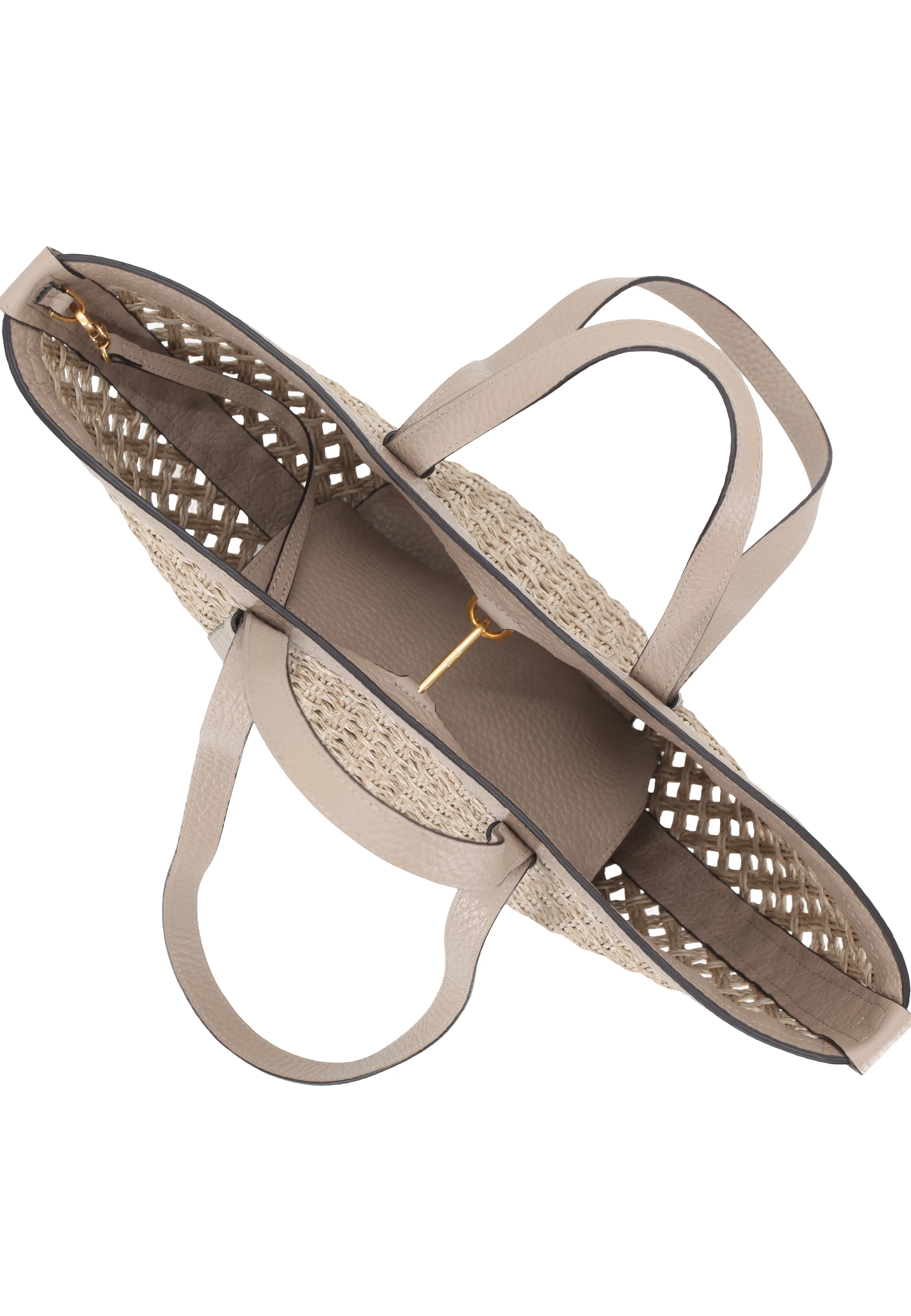 Shopper COSMO medium Raffia/leather Standard
