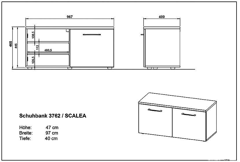 Garderobenschrank SCALEA