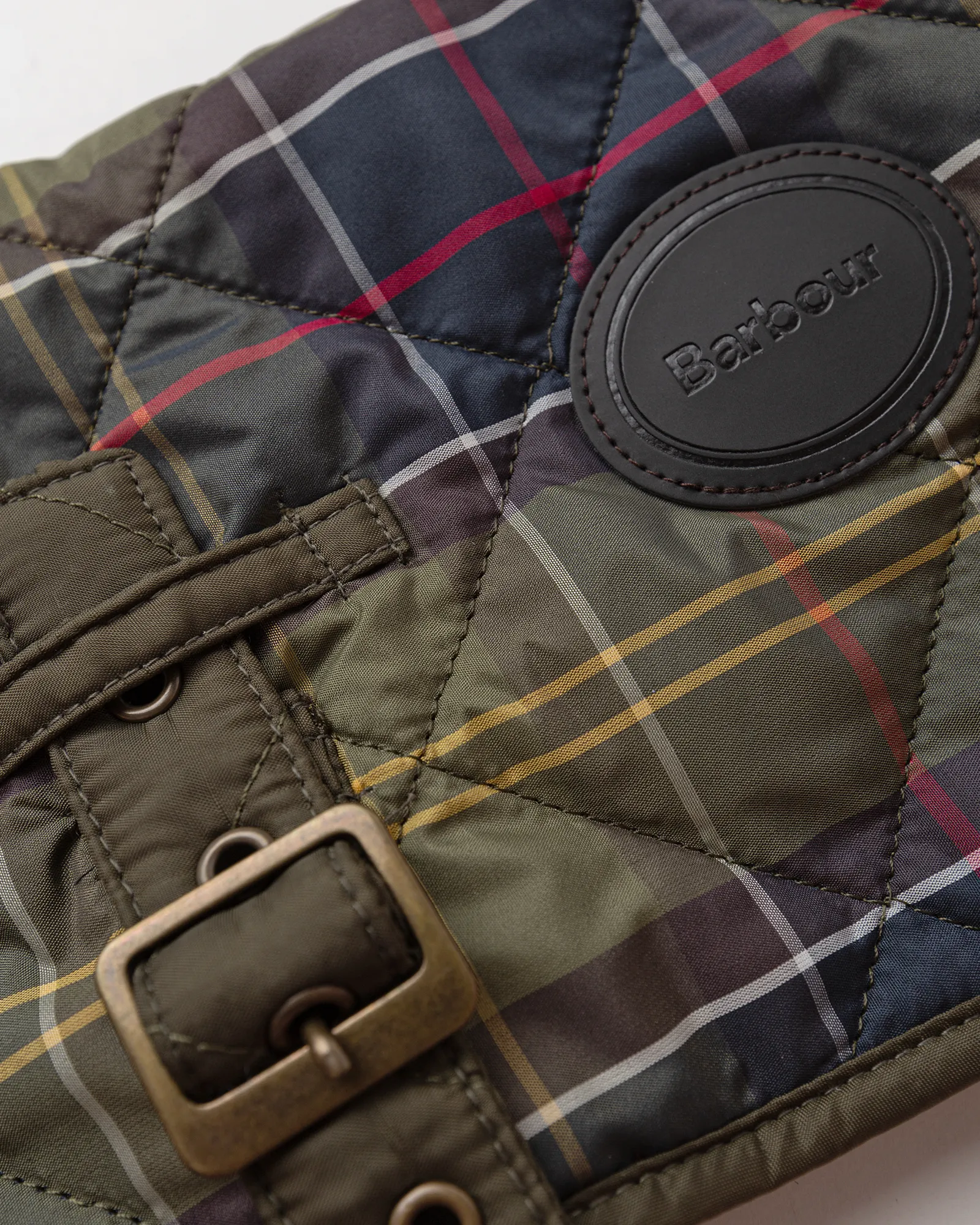 Barbour Tartan Dog Coat
