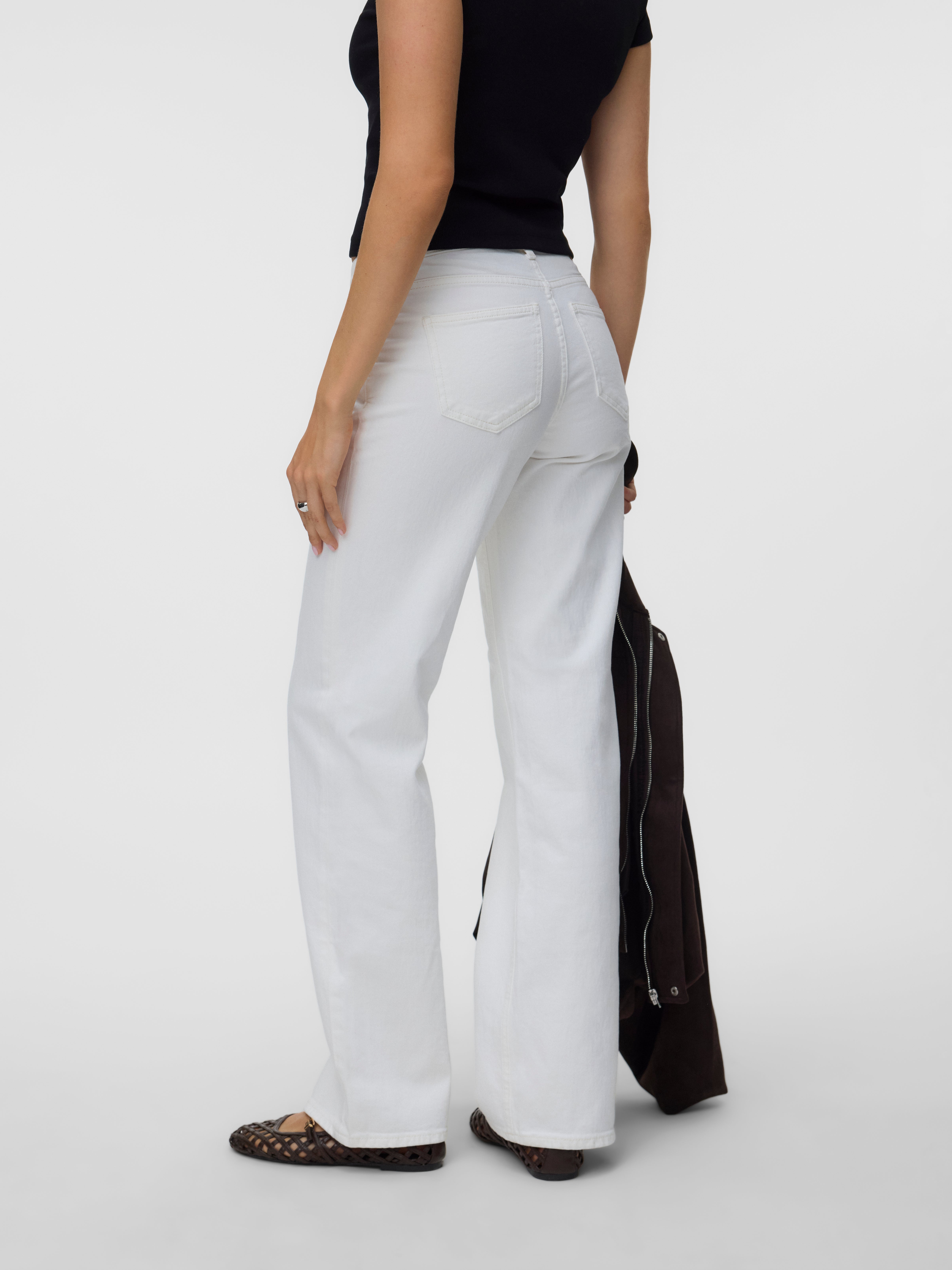 VMVANESSA Low rise Wide leg fit Jeans