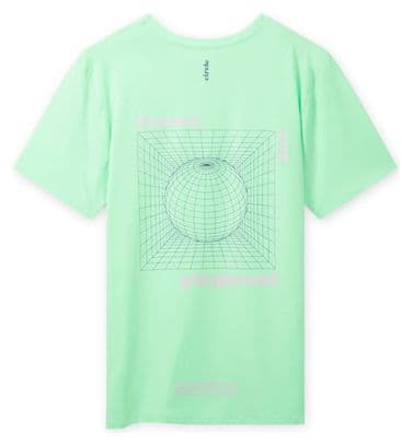 Maillot manches courtes Circle Iconic Pop Vert Menthe