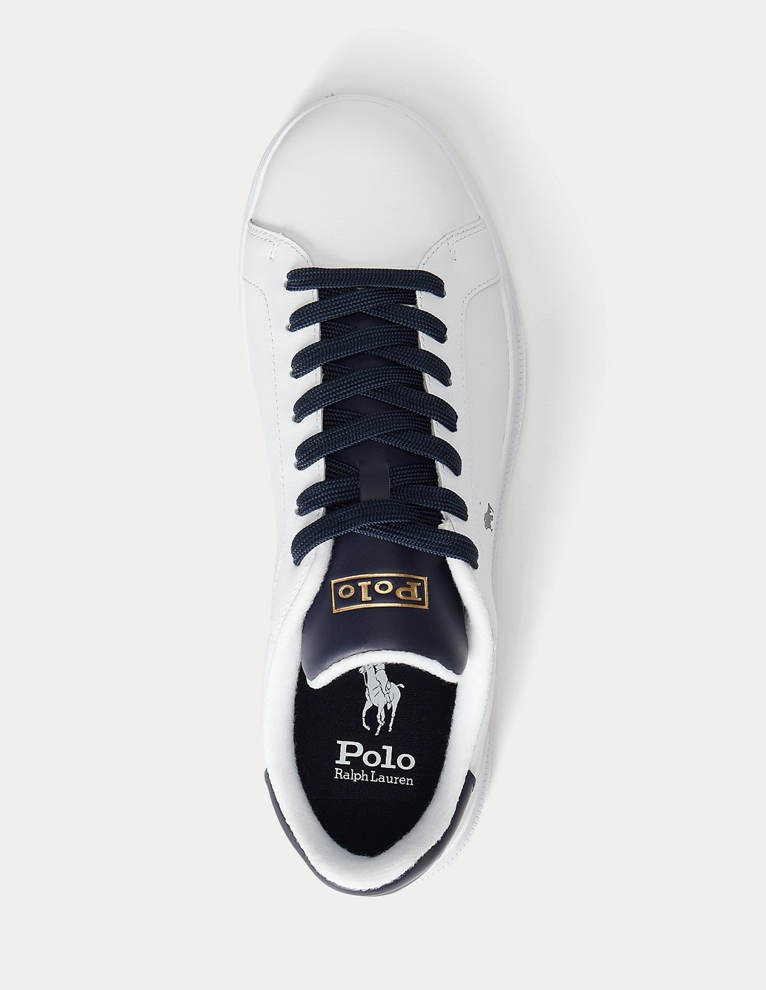 ralph lauren Baskets de ville Homme Heritage Court Blanc