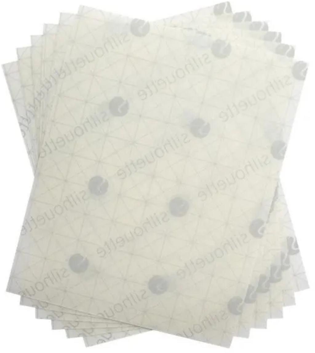 Silhouette  Shrink Plastic Sheets - 21,5 cm x 28 cm, Clear    Schrumpfbarer Bastelkunststoff für Schmuck & kreative Mini-Designs