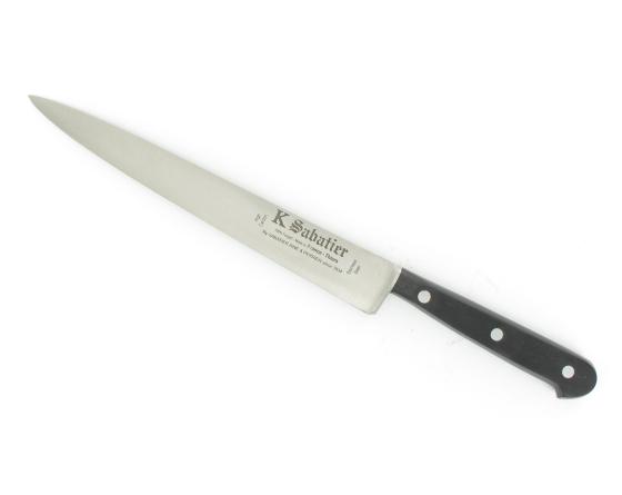 Tranchelard 20 cm Canadien - INOX - MANCHE PLASTIQUE Ref 915 Couteaux de cuisine professionnel