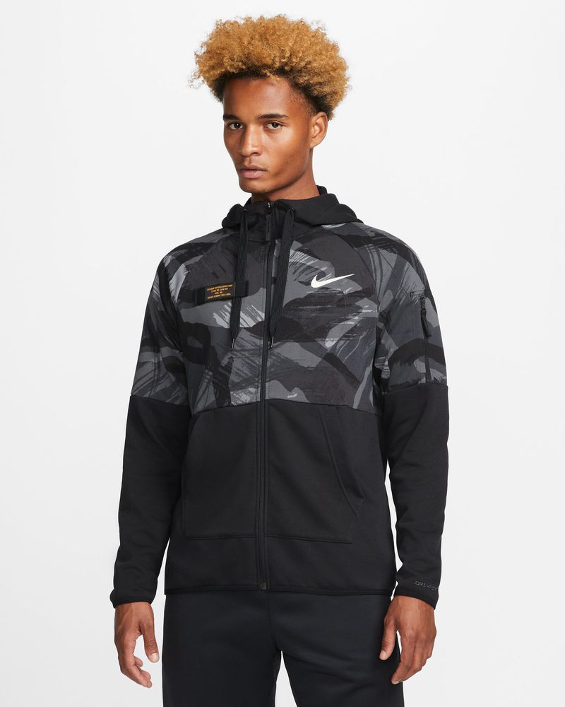 Sweat zippé à capuche Nike Dri-FIT Fleece pour homme