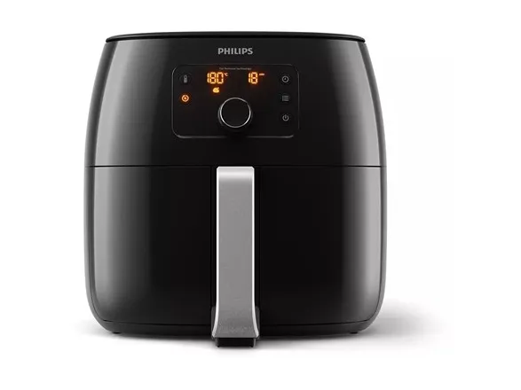 Philips Avance Collection XXL HD9650 Twin TurboStar - Varmluftsrister - 2.2 kW - sort