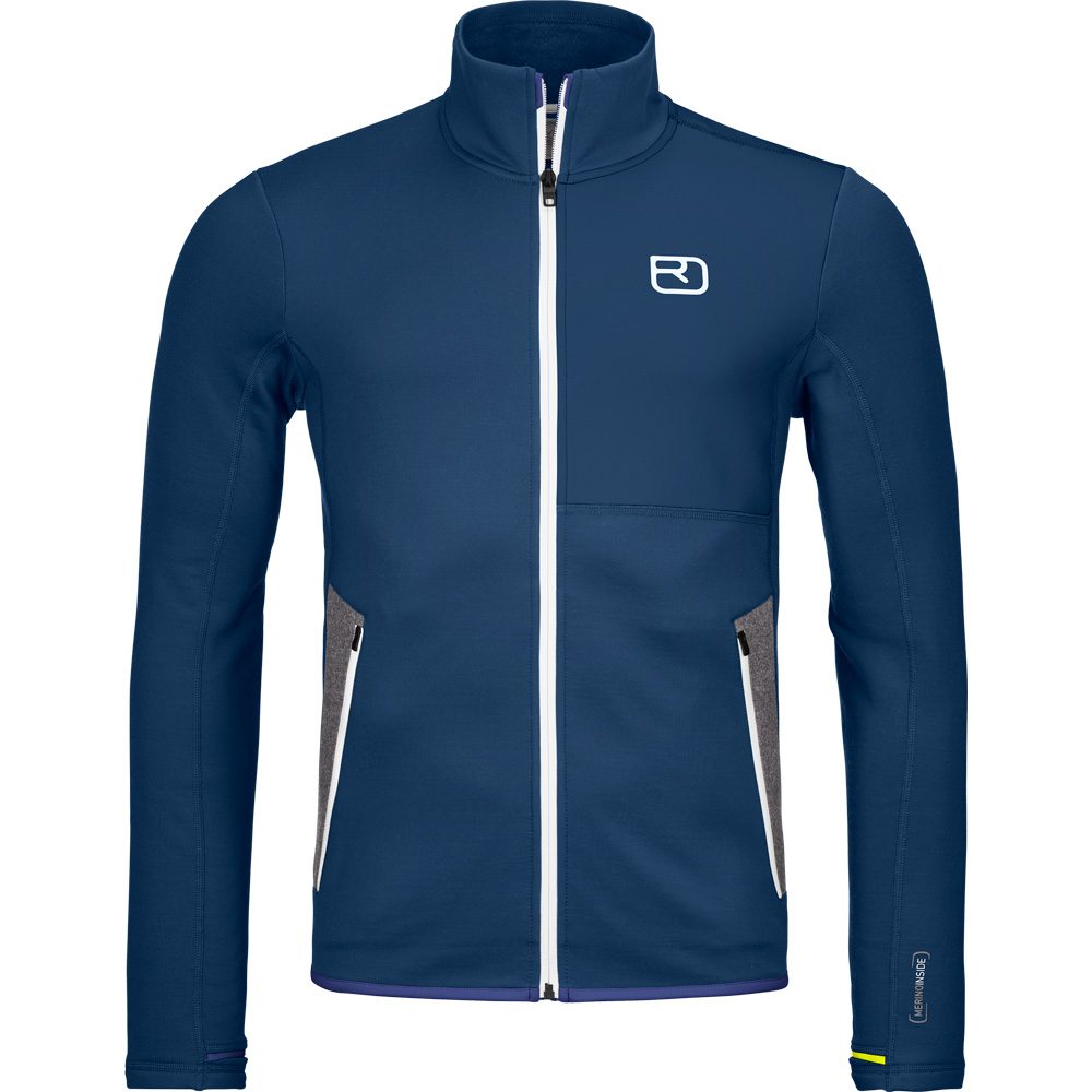 ORTOVOX Fleecejacke Herren deep ocean