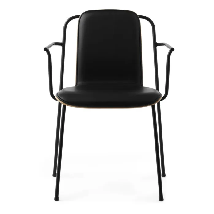 Normann Copenhagen Chaise Studio avec accoudoirs | Noir