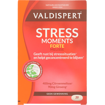 Valdispert Stress Moments extra sterk tabletten, 20 stuks