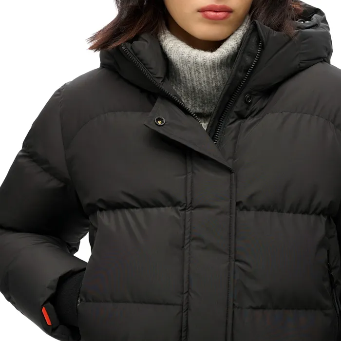 Superdry Hooded Sports Puffer Bomber Winterjas Dames