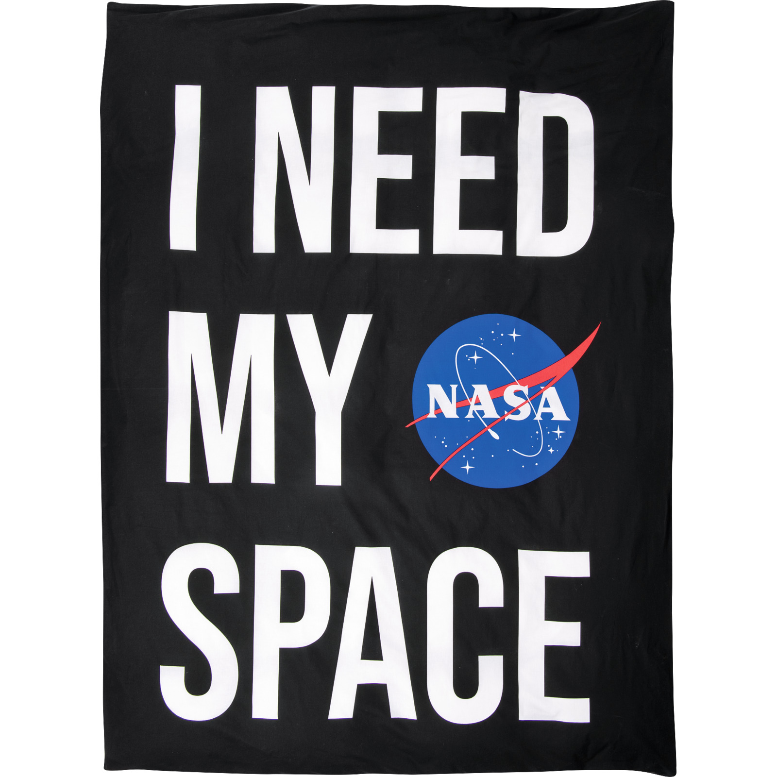 Bettwäsche Renforcé Nasa schwarz
